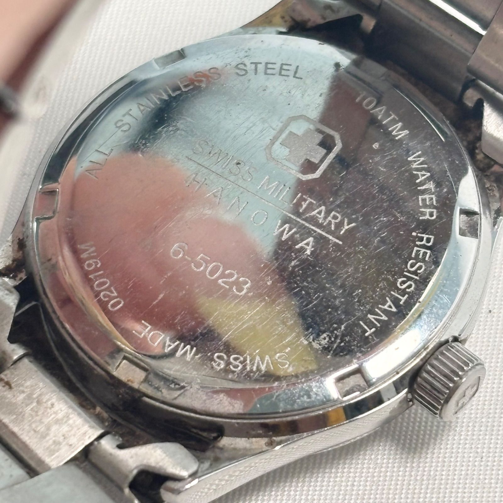 送料無料】SWISS MILITARY/スイスミリタリー/HANOWA/ハノワ/02019M
