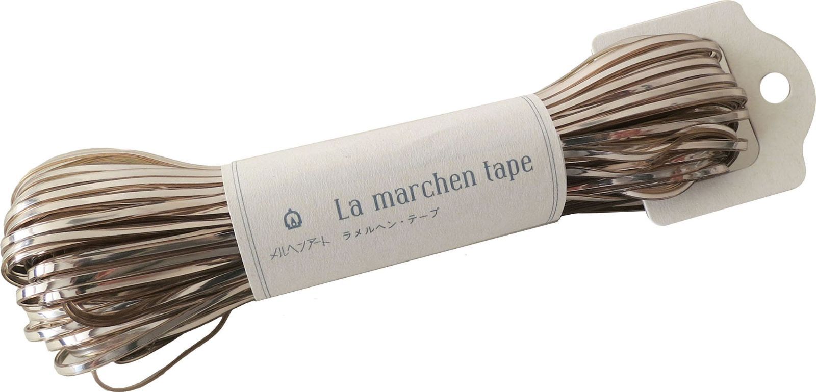 Col.92 3mm ゴールド クラフト 150g メルヘン・テープ 約50m ラ 1玉 メルヘンアート(Marchenart)
