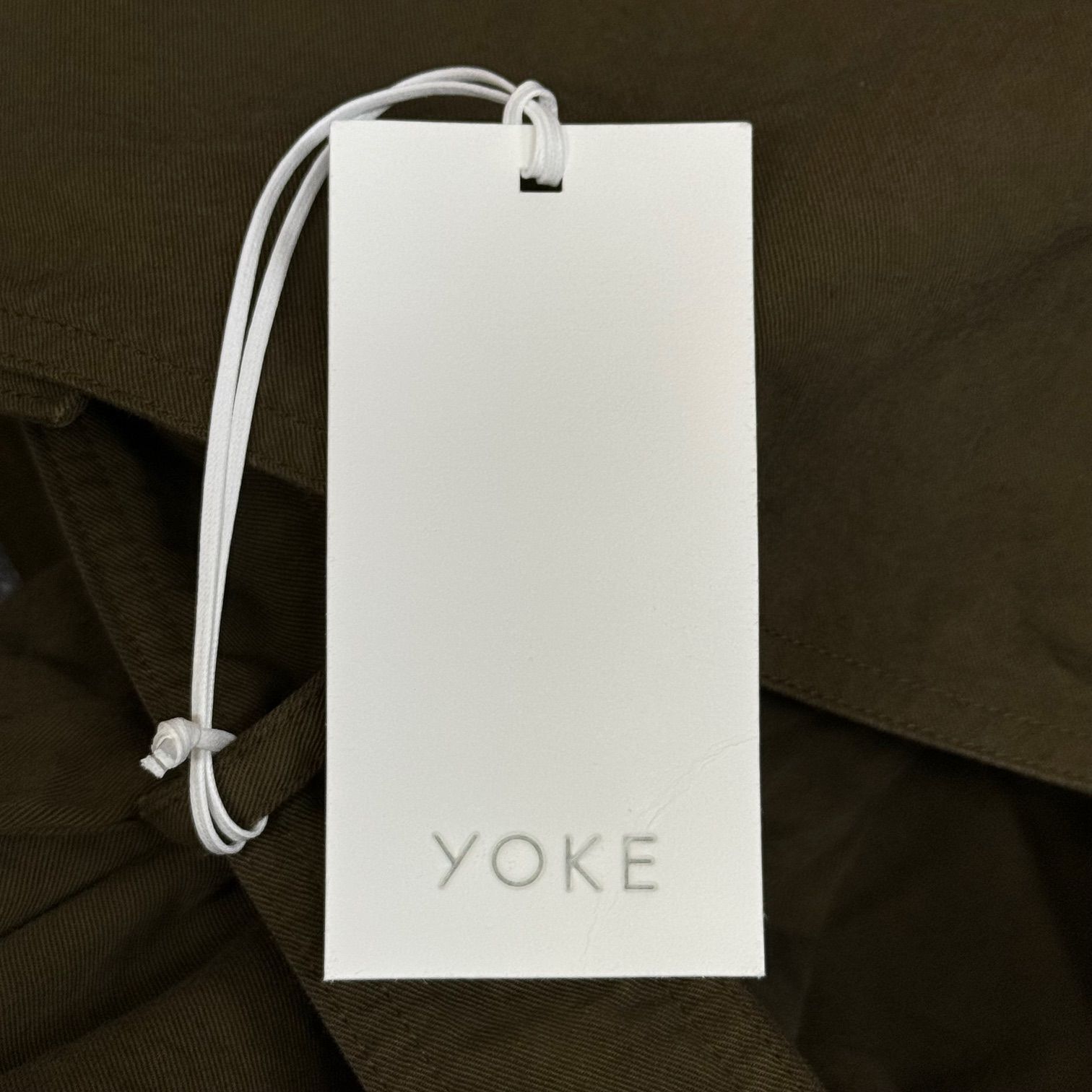 定価85800円 新品 YOKE 23AW Military Coat ミリタリーコート トレンチ