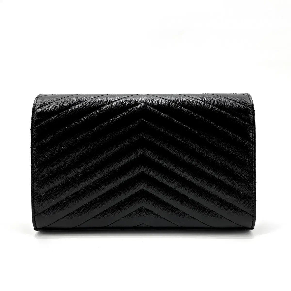 Saint Laurent サンローラン シルバー金具 マトラッセ カサンドラ チェーン ショルダーバッグ 377828 DECORATOM_COM_BR