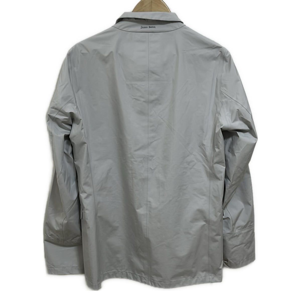 HERNO ヘルノ ジャケット サイズ48 M メンズ ゴアテックス 2レイヤー ラミナージャケット GA017UL111011250 ライトグレー 長袖 春 夏