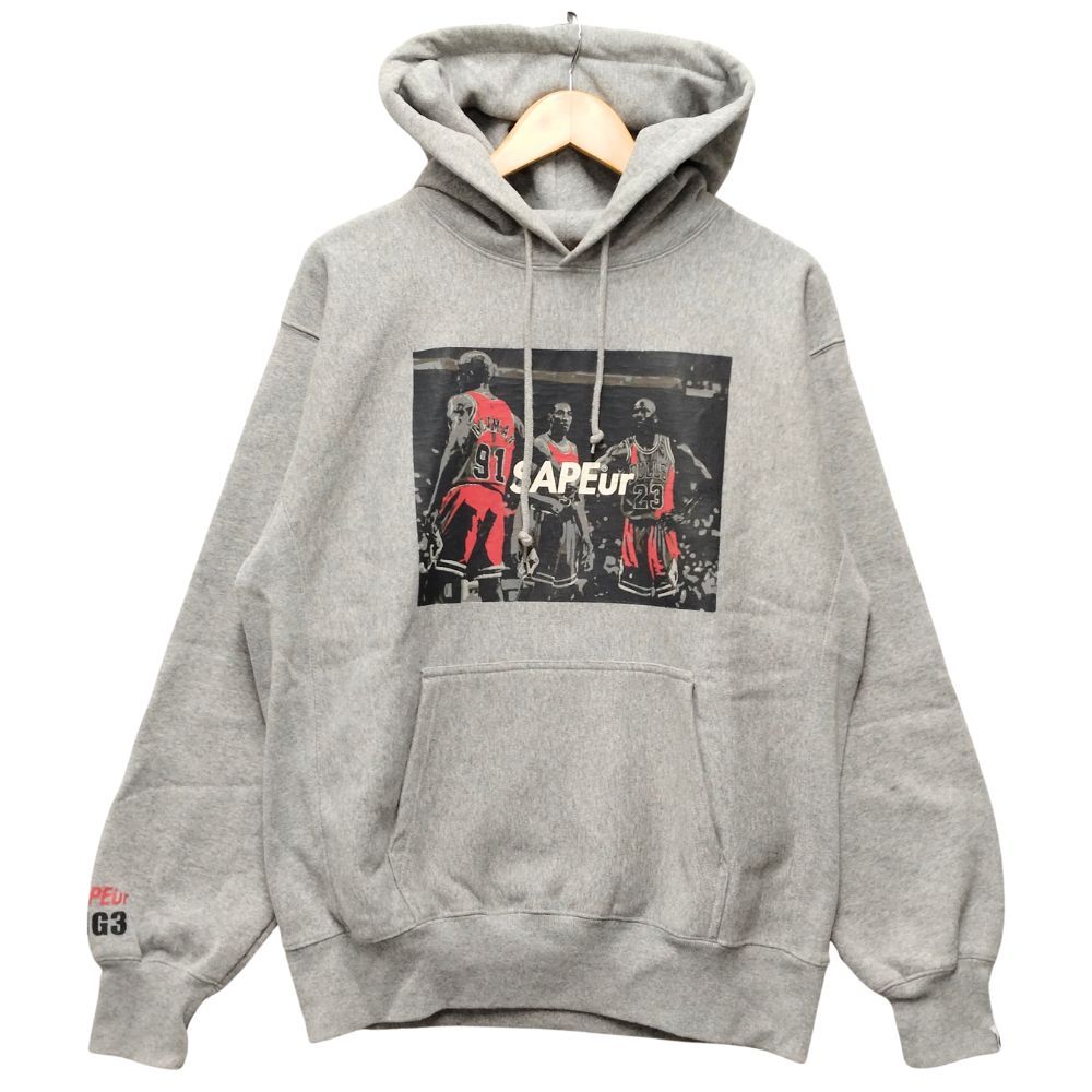 SAPEur BIG3 パーカー SAPEUR サプール HOODIE BIG3 WHITE タツノコプロコラ コラボ