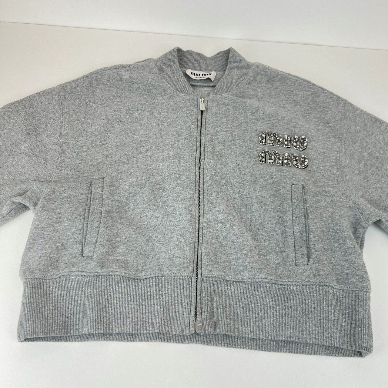 新品未使用 miu miu ミュウミュウ エンブロイダリーコットン