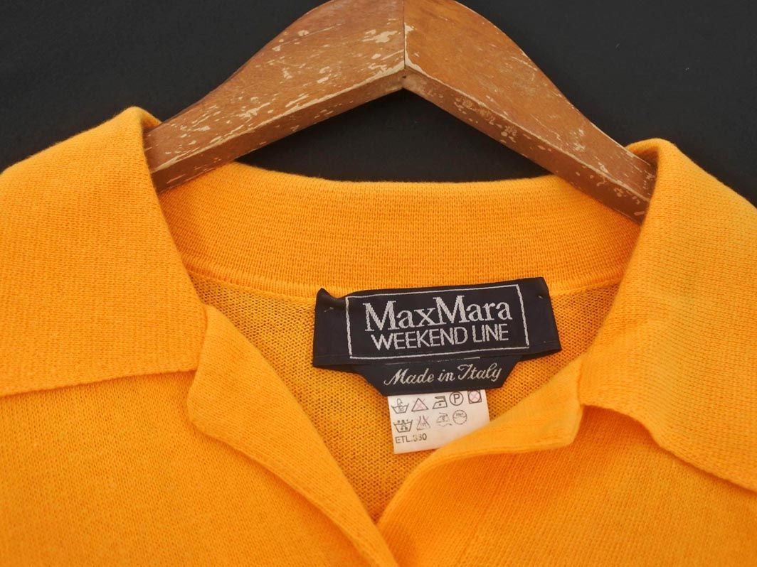 Max Maraマックスマーラ リネン チュニック オレンジ 夏 Max Mara｜マックスマーラのワンピース・チュニック通販｜ELLE