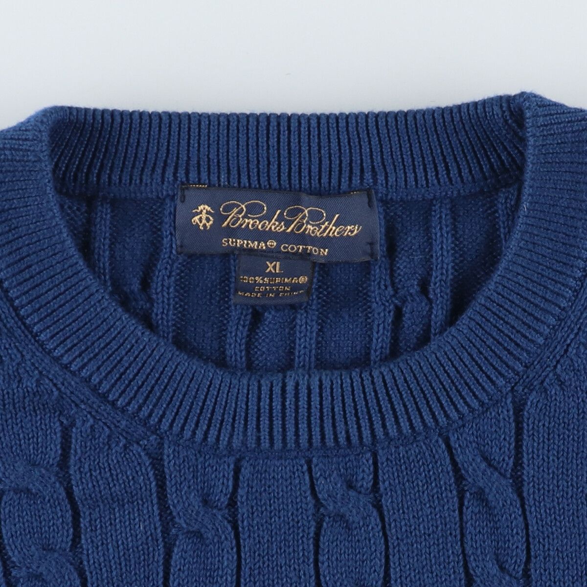 美品 BROOKS BROTHERS ブルックスブラザーズ コットン セーター スーピマコットン Vネックセーター | Brooks Brothers Japan