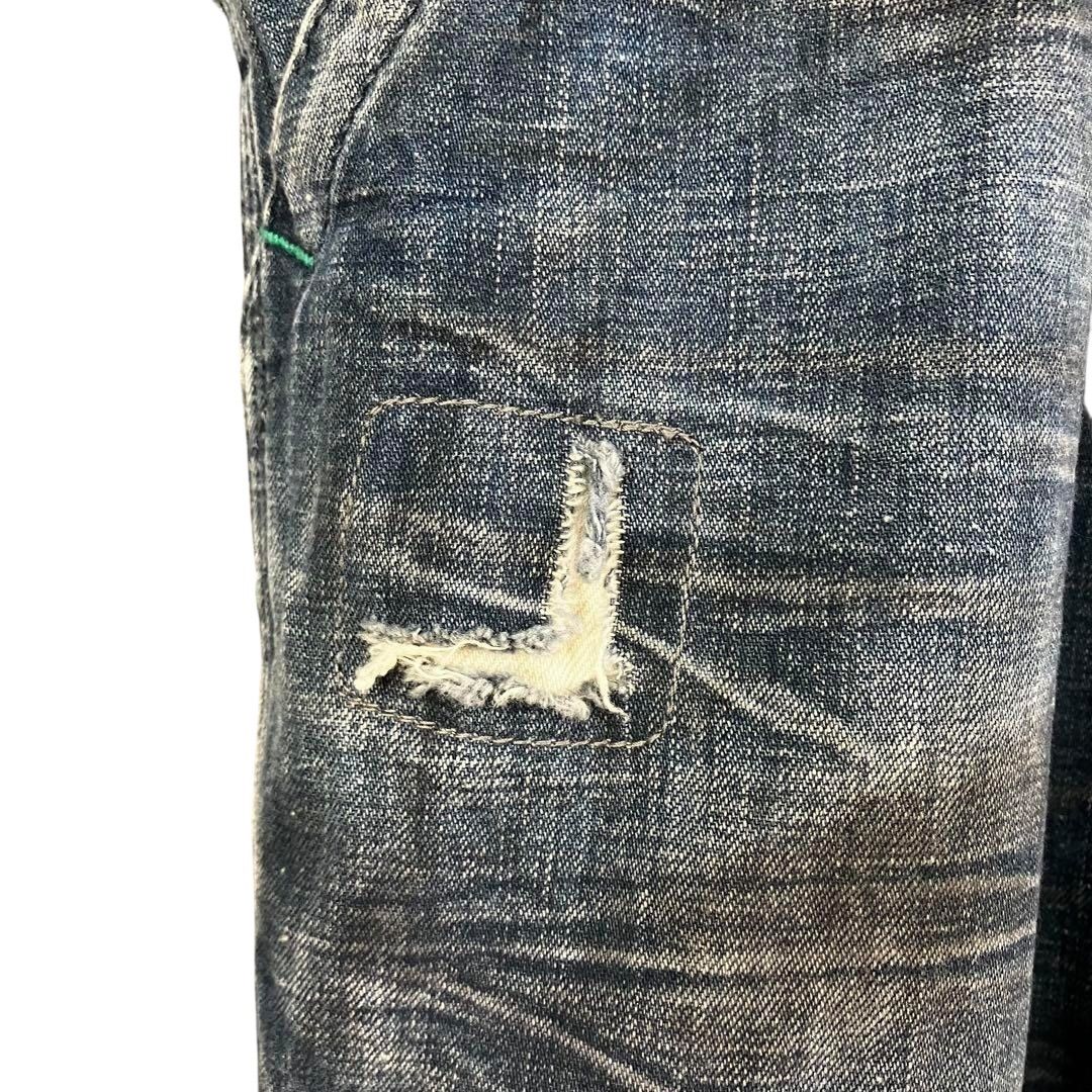 chimala デニム サロペット オーバーオール M ブルー／青 チマラ