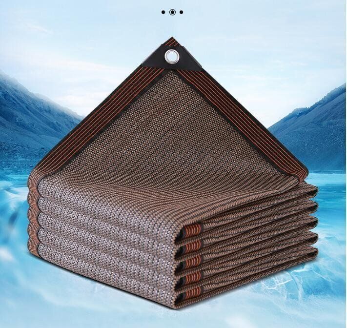 高品質実用ポリエチレン 遮光ネット 遮熱ネット 日除けネット オーニング シェード 日焼け止め UVプロテクション 3m×6m 遮光率95 園