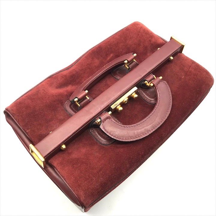 良品 Cartier カルティエ マストライン スエード アタッシュケース