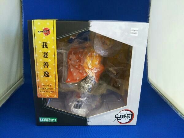 正規品★お値下げ★ARTFX J 鬼滅の刃 我妻善逸 1/8 完成品フィギュア Amazon.com: ARTFX J 鬼滅の刃 我妻善逸 1/8スケール PVC製 塗装