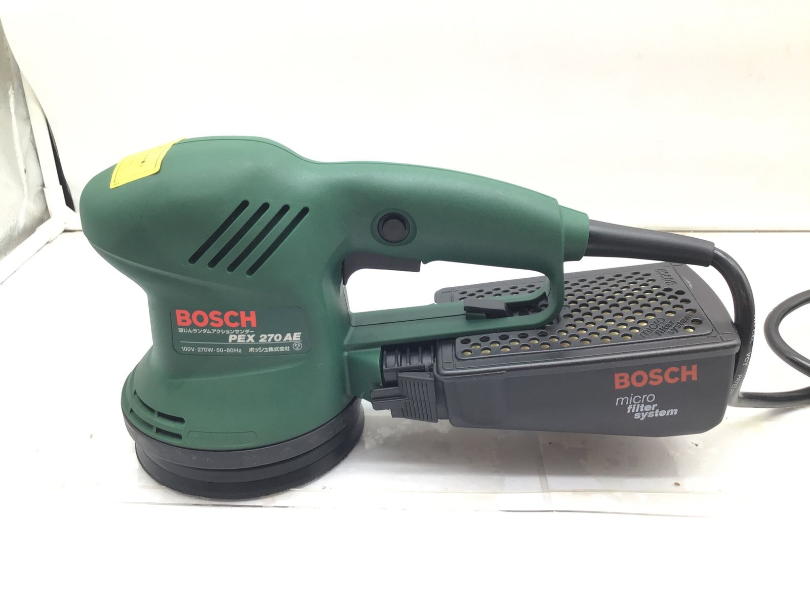 品 BOSCH|ボッシュ 吸じんランダムアクションサンダー PEX270AE|N ITU9QB4JAWSC エコツール笠寺店 M02