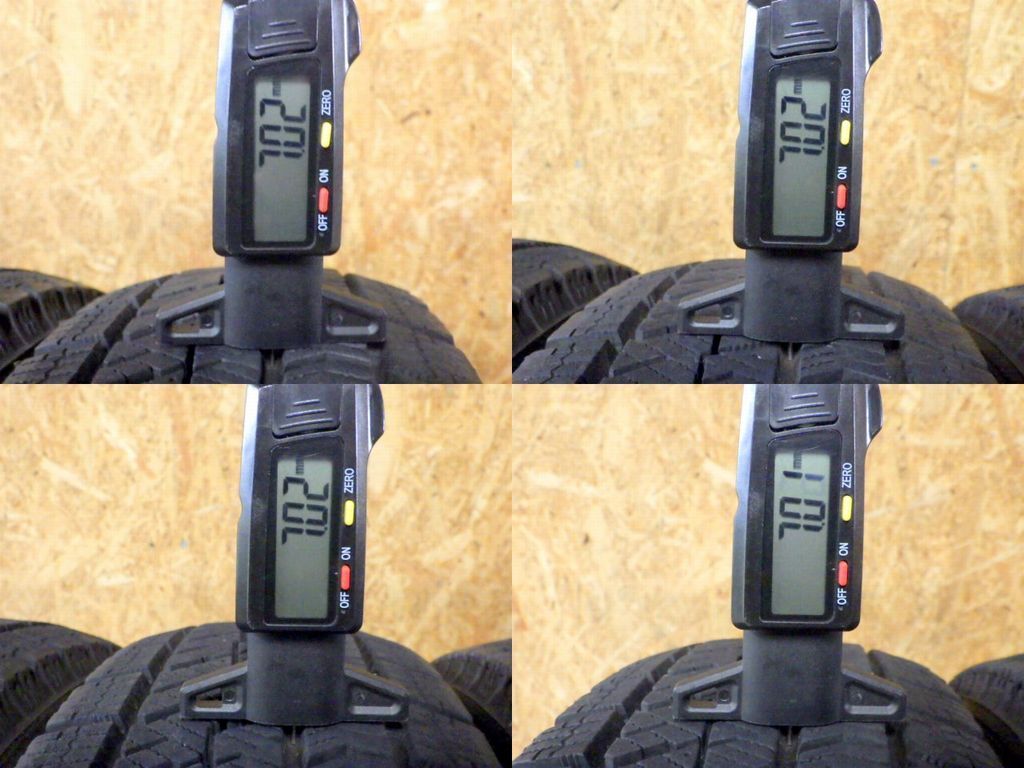 SP815 F◆ ● 製造 約8部山●BS BLIZZAK VRX2●155 65R14●4本