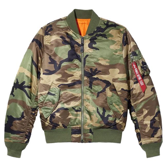 80s USA製 alpha MA-1 旧タグ フライトジャケット L 短丈 Vintage 90s