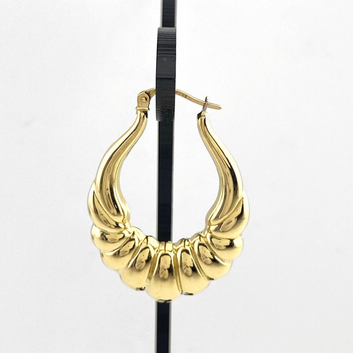 ウノアエレ UNOAERRE デザインピアス YG イエローゴールド ピアス 750  