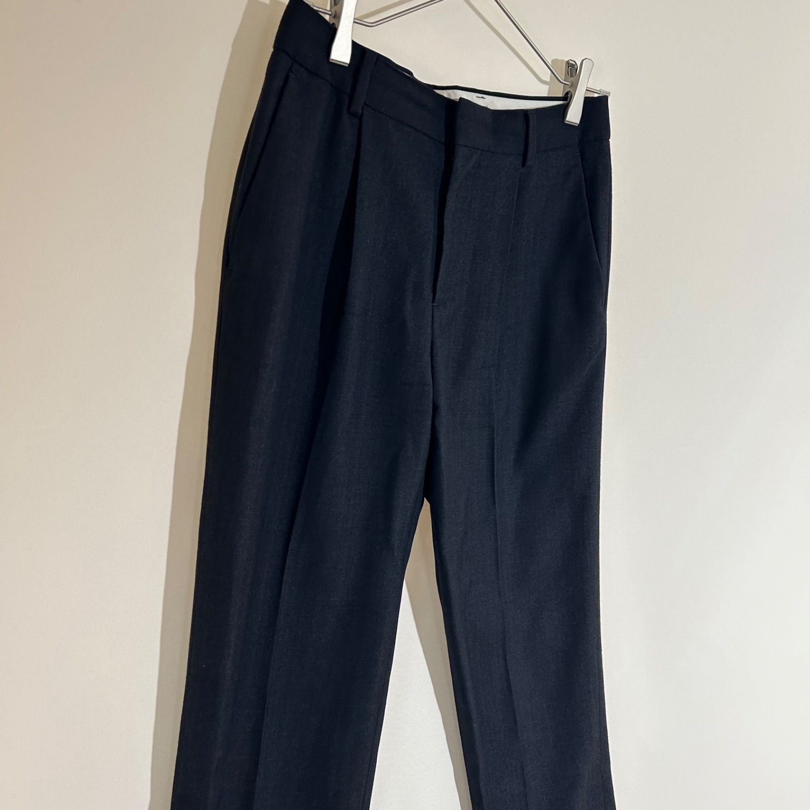 【MARGARET HOWELL】コットンリネン　センタープレス　パンツ　美品 全品送料無料】 新品♡ 定価33000円 2020SS マーガレット
