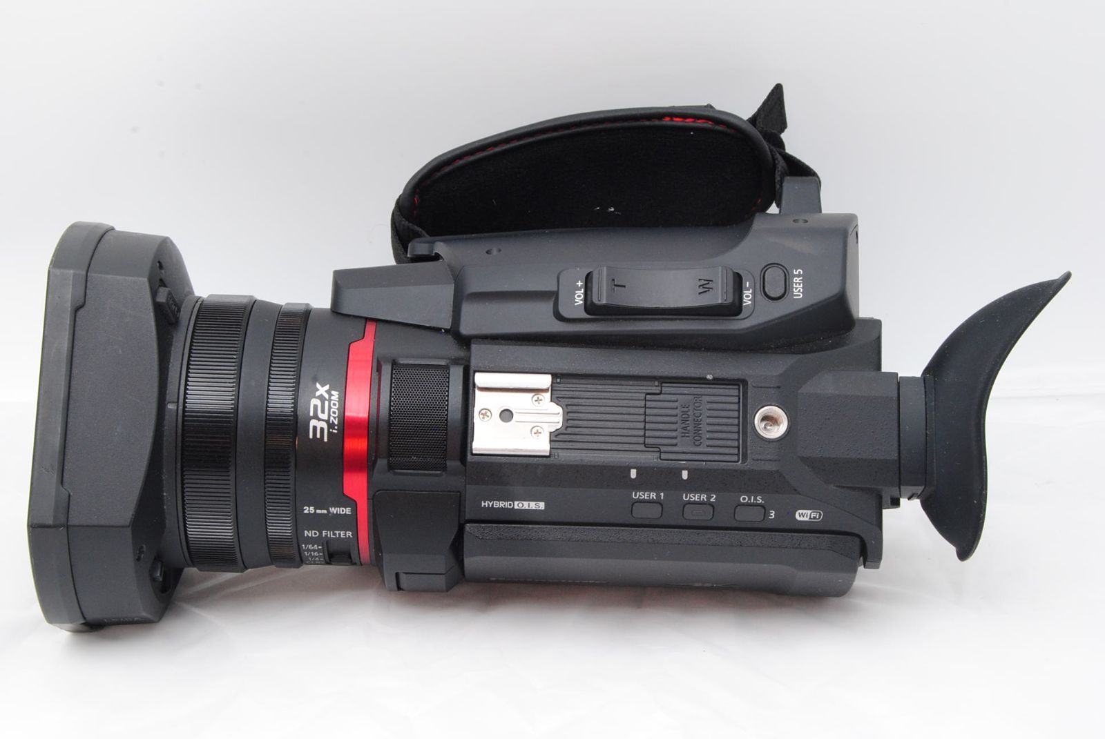 パナソニック 4K ビデオカメラ X1500 SDダブルスロット 光学24倍ズーム ブラック HC-X1500-K パナソニック(Panasonic) 4K ビデオカメラ X1500 SDダブルスロット