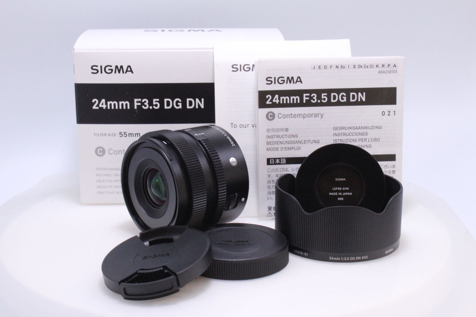 SIGMA 24mm F3.5 DG DN ソニー Eマウント 単焦点 広角 フルサイズ ミラーレス用 Contemporary