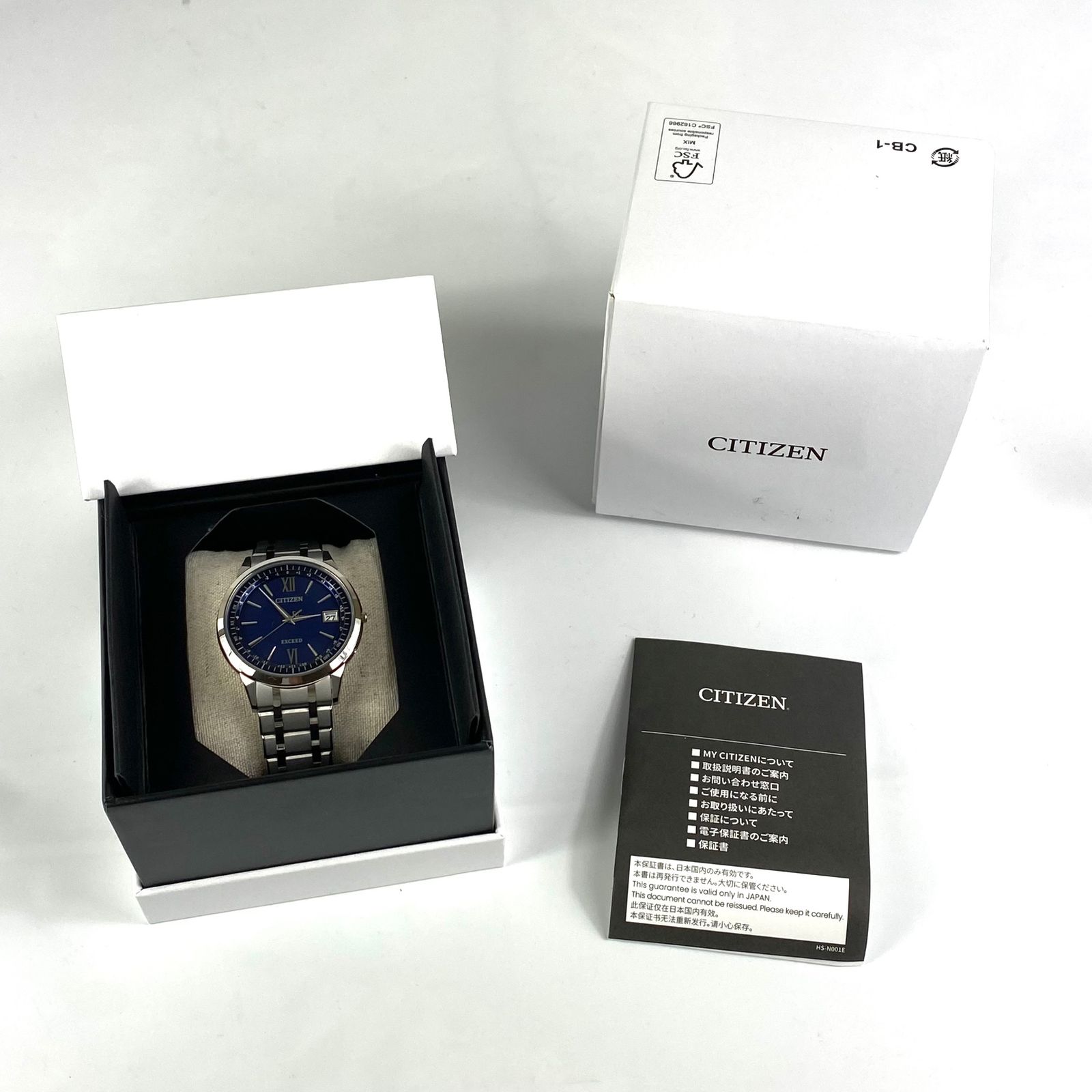 美品】シチズン CITIZEN エクシード EXCEED CB1140-61L H147-A1B4B03 