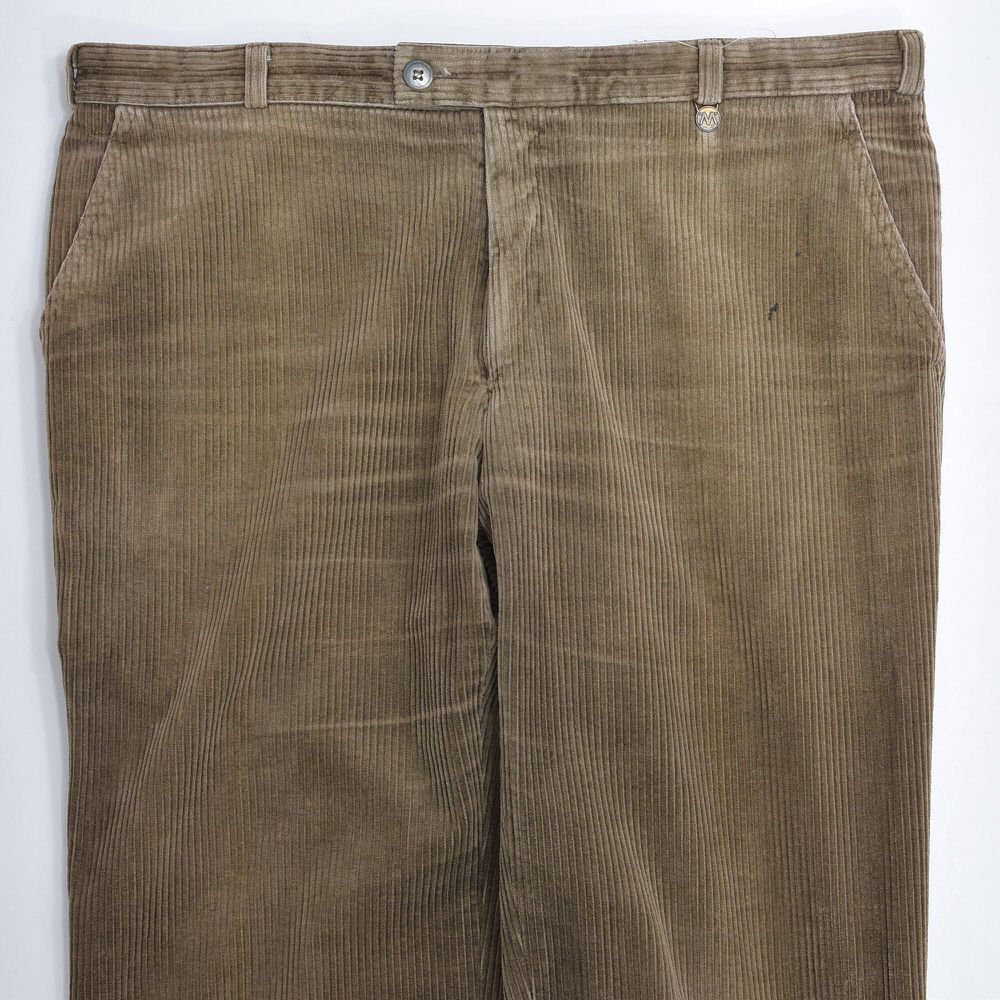 80s～ フランス製 SPORVEL 太畝 コーデュロイ ワイドパンツ ベージュ