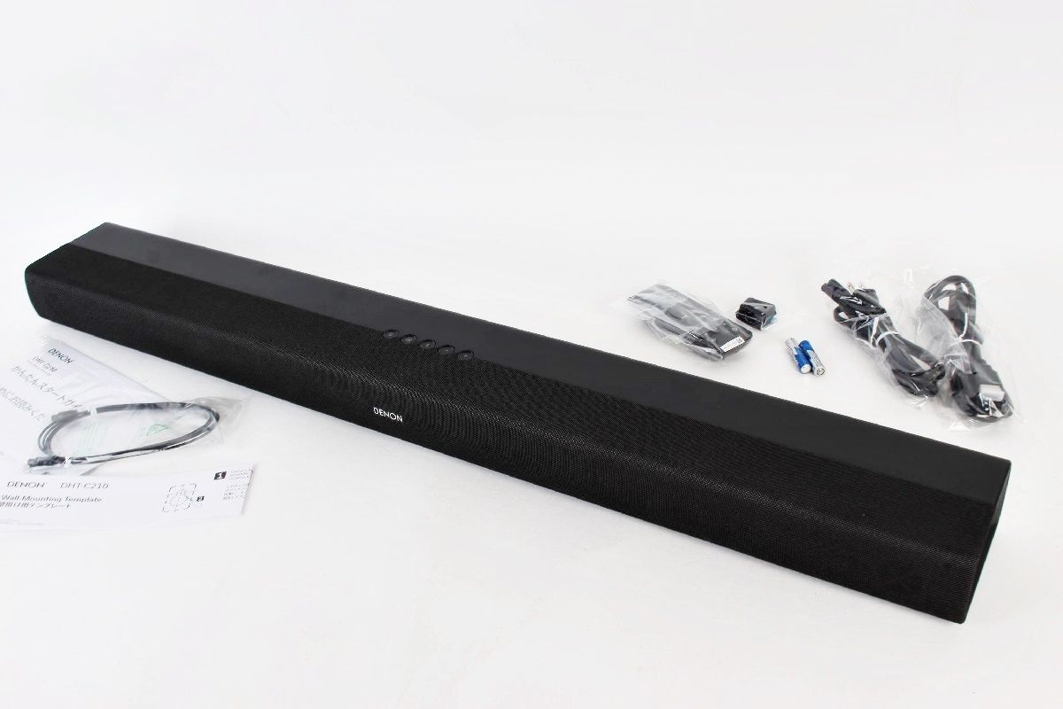 デノン Denon サブウーハー内蔵サウンドバー DHT-C210 2023年製 デノン Denon サブウーハー内蔵サウンドバー DHT-C210 2023年製