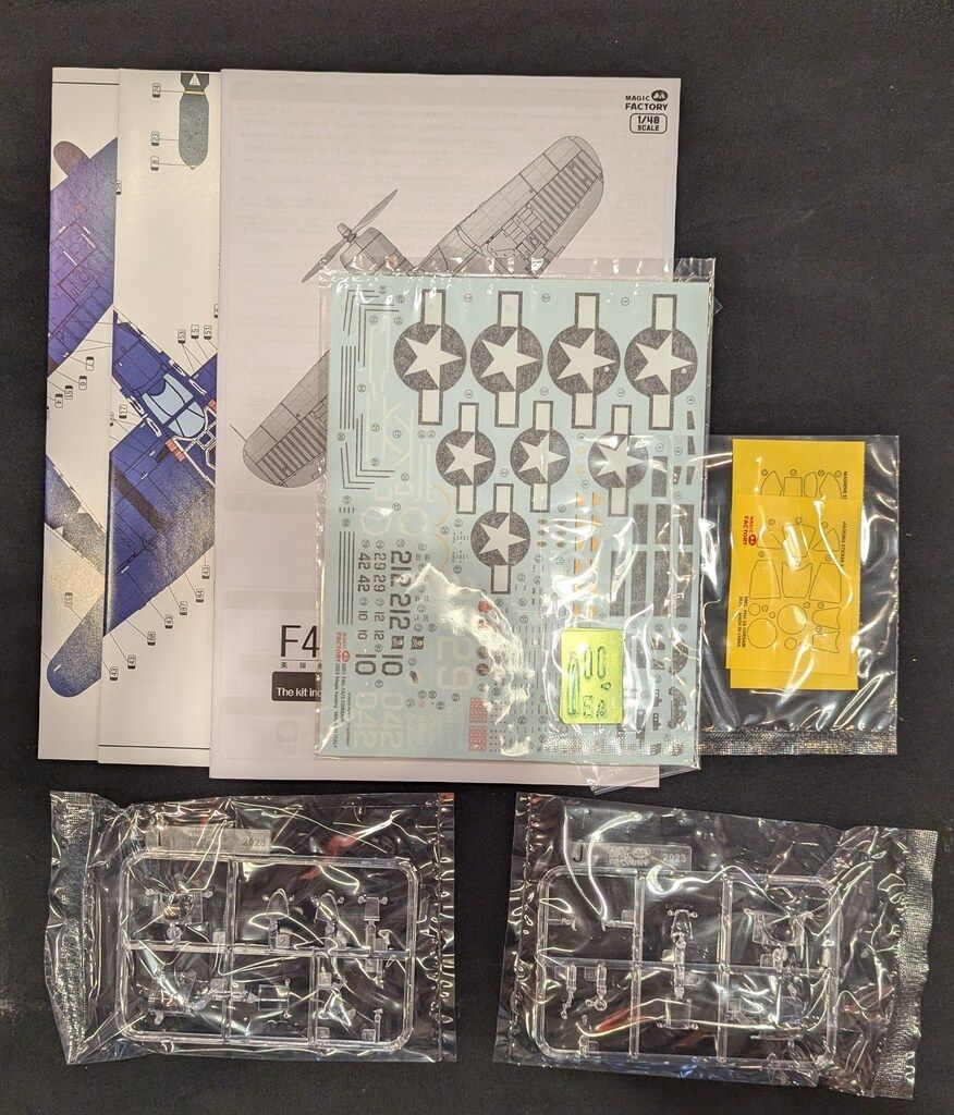 Magic Factory 1/48 ヴォート F4U-1A/2 コルセア デュアルコンボ 節約