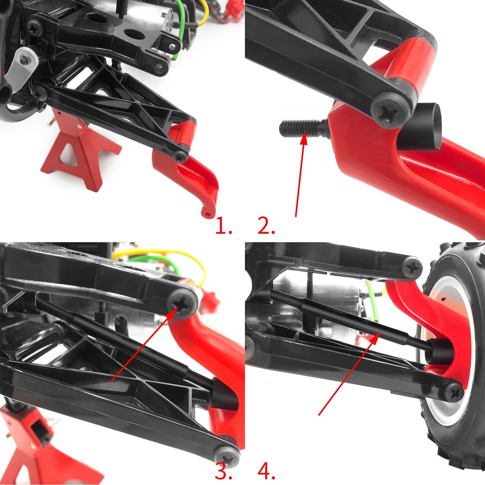 特価商品】TRZX 1/10タミヤ58391ホットショット4WD RCカー用