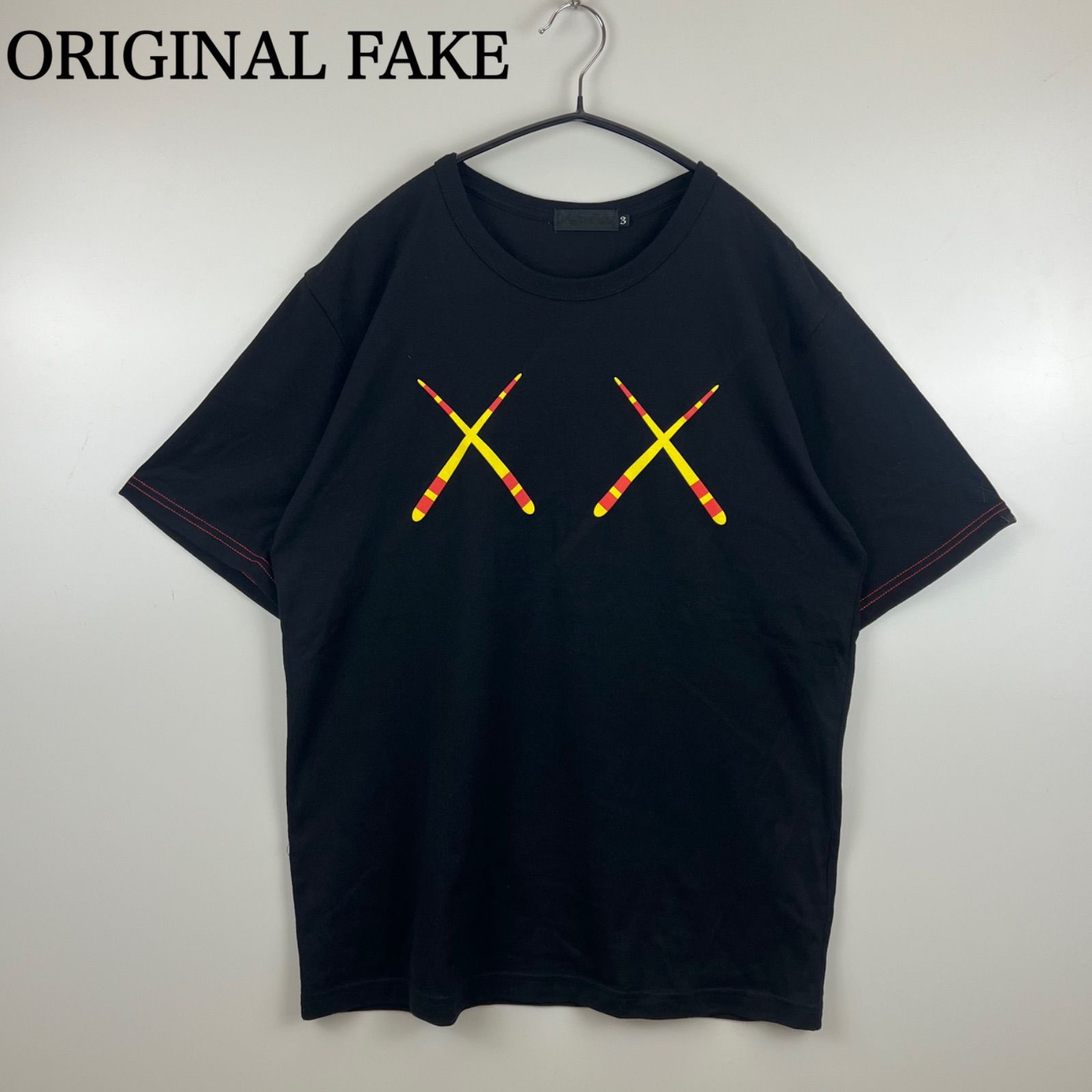 ORIGINAL FAKE 00s 2008 KAWS Tee MUKKU propeller FUJITV KIDS 3 L