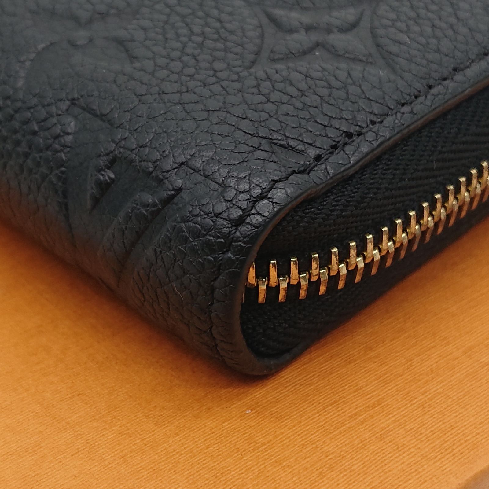 IC搭載✨極美品 ルイヴィトンアンプラント ジッピーウォレット 長財布 黒 極美品】LOUIS VUITTON ルイヴィトン ジッピーウォレット アン