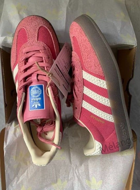 adidas GAZELLE INDOOR W ピンク