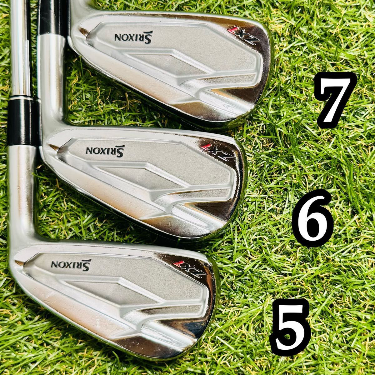【良品】不動の名器 スリクソン ZX7 メンズアイアンセット 7本 スチール S 良品】不動の名器 スリクソン ZX7 メンズアイアンセット 7本 スチール S