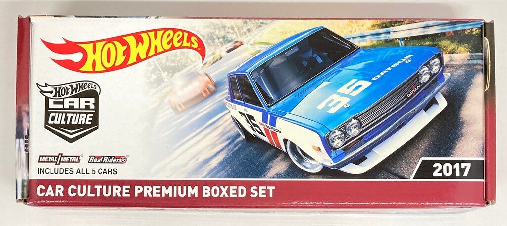 MATTEL CAR CULTURE HOTWHEELS 2017 CAR CULTURE PREMIUM BOXED SET FPW86