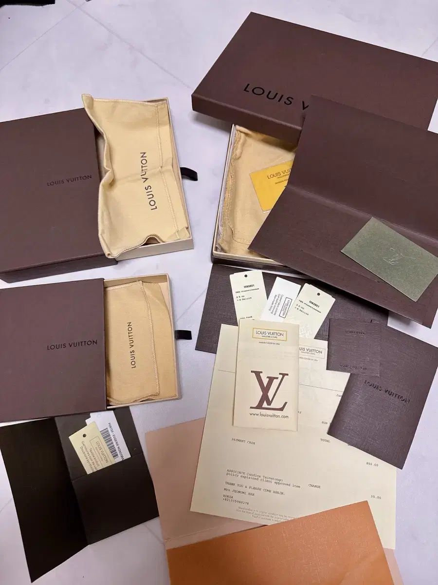 LOUIS VUITTON 箱 新品 未使用 3種類 28個セット LOUIS VUITTON - ルイヴィトン空箱 化粧箱 3個セットの通販 by
