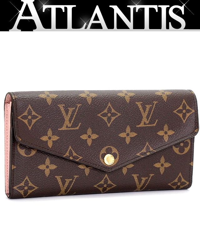 ルイヴィトン Louis Vuitton ポルトフォイユサラ 長財布 モノグラム  