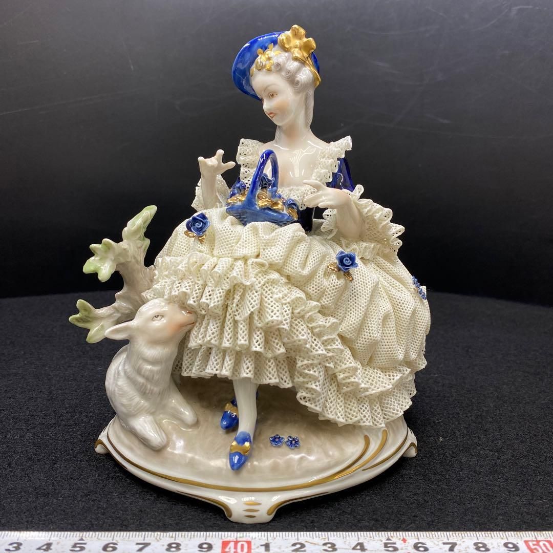 ウンターヴァイスバッハ フィギュリン 高さ18㎝ 東な6-0901