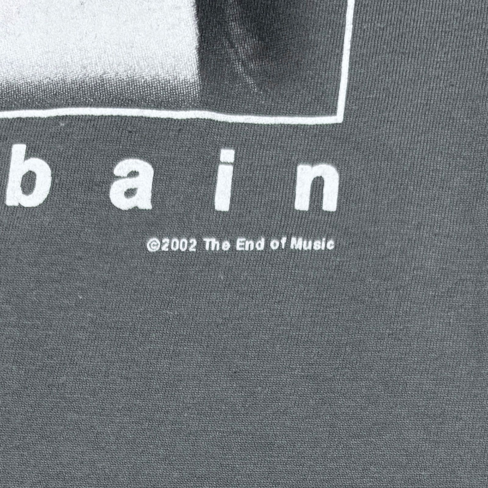 古着 00s カートコバーン ニルヴァーナ Tシャツ グレー L 当時物 