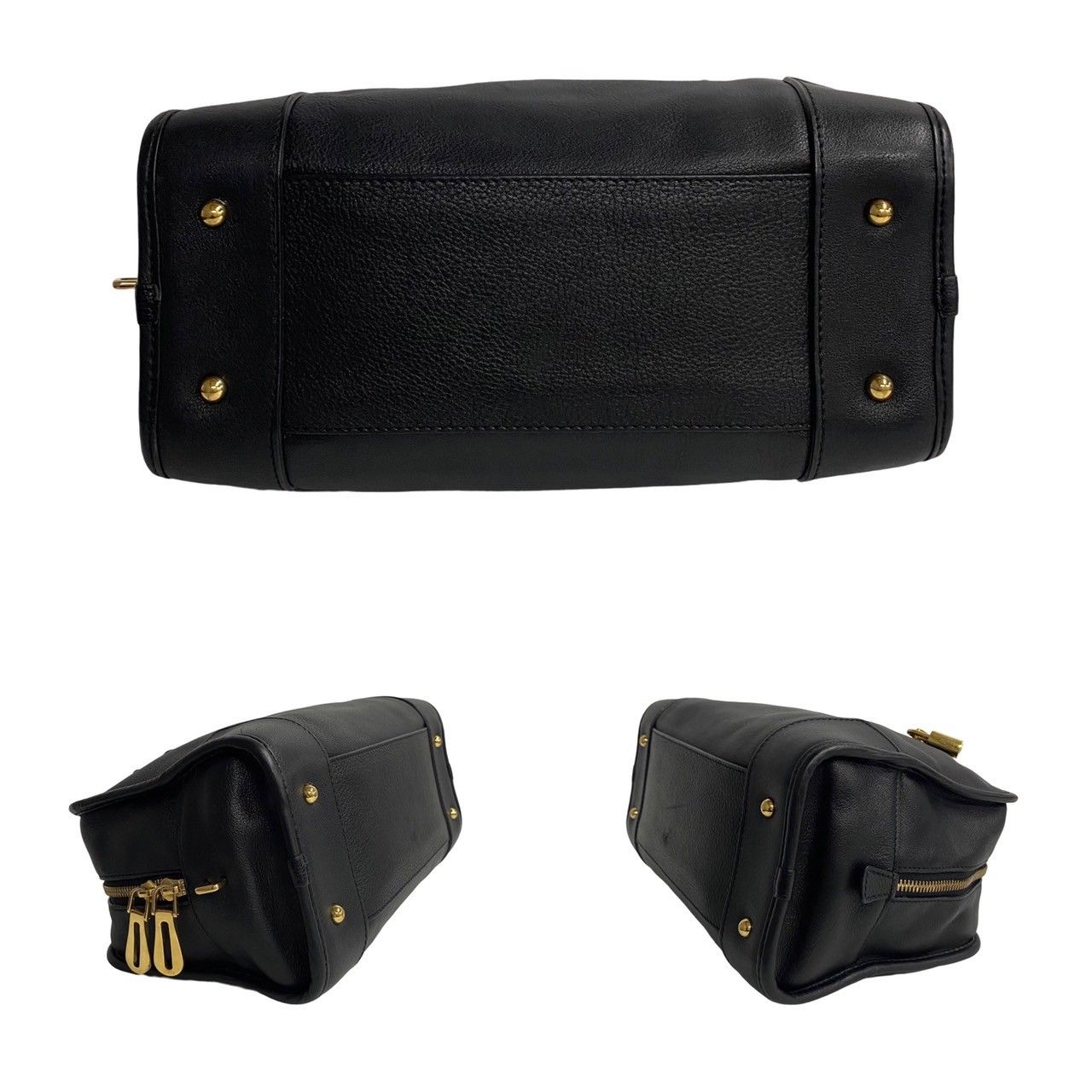 極 美品 カデナ 鍵付 LOEWE ロエベ アナグラム ロゴ アマソナ 28