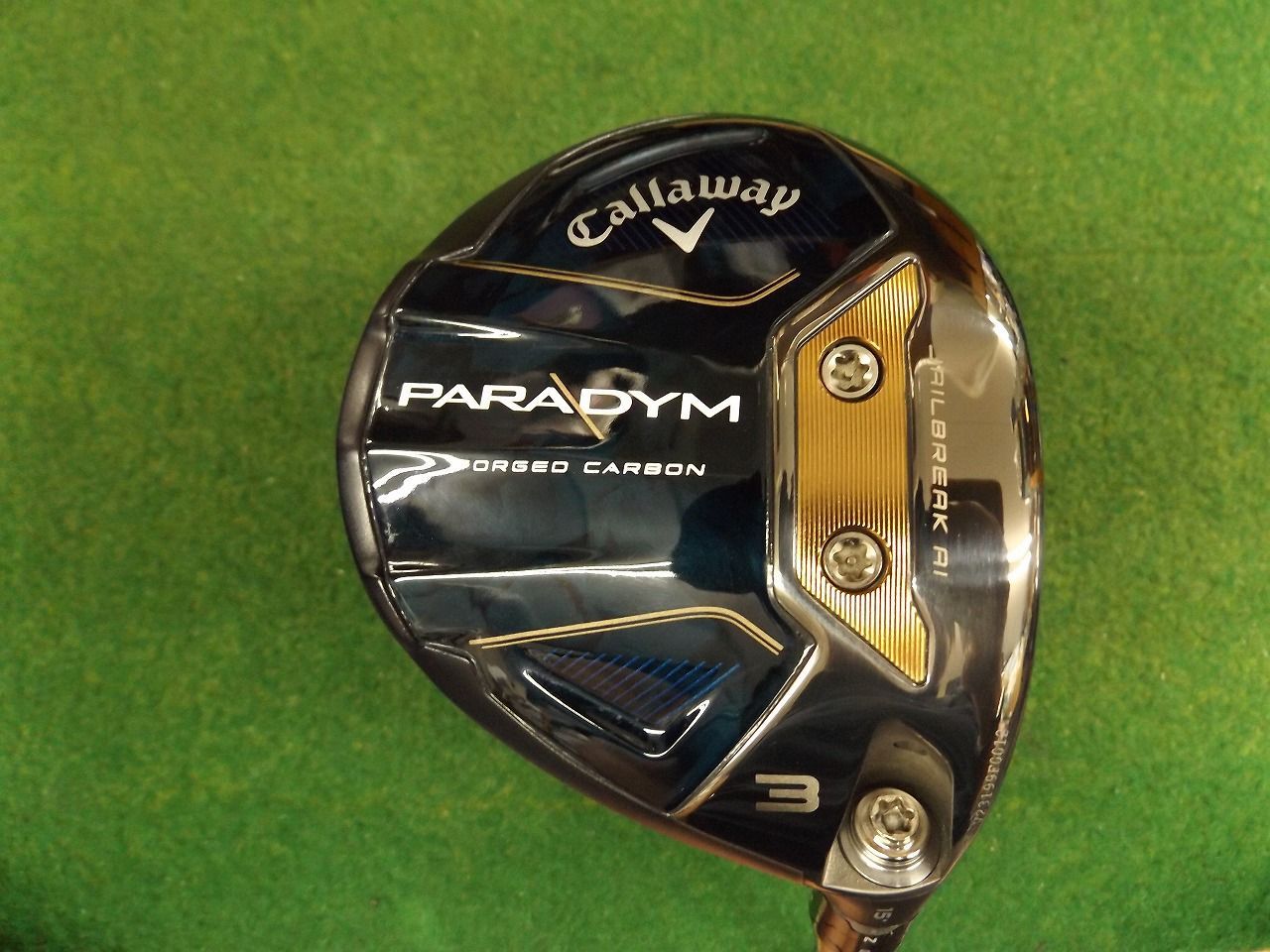 2522 PARADYM 3W 15° 純正カーボン R カバー有 キャロウェイ パラダイム フェアウェイウッド ゴルフクラブ.982009