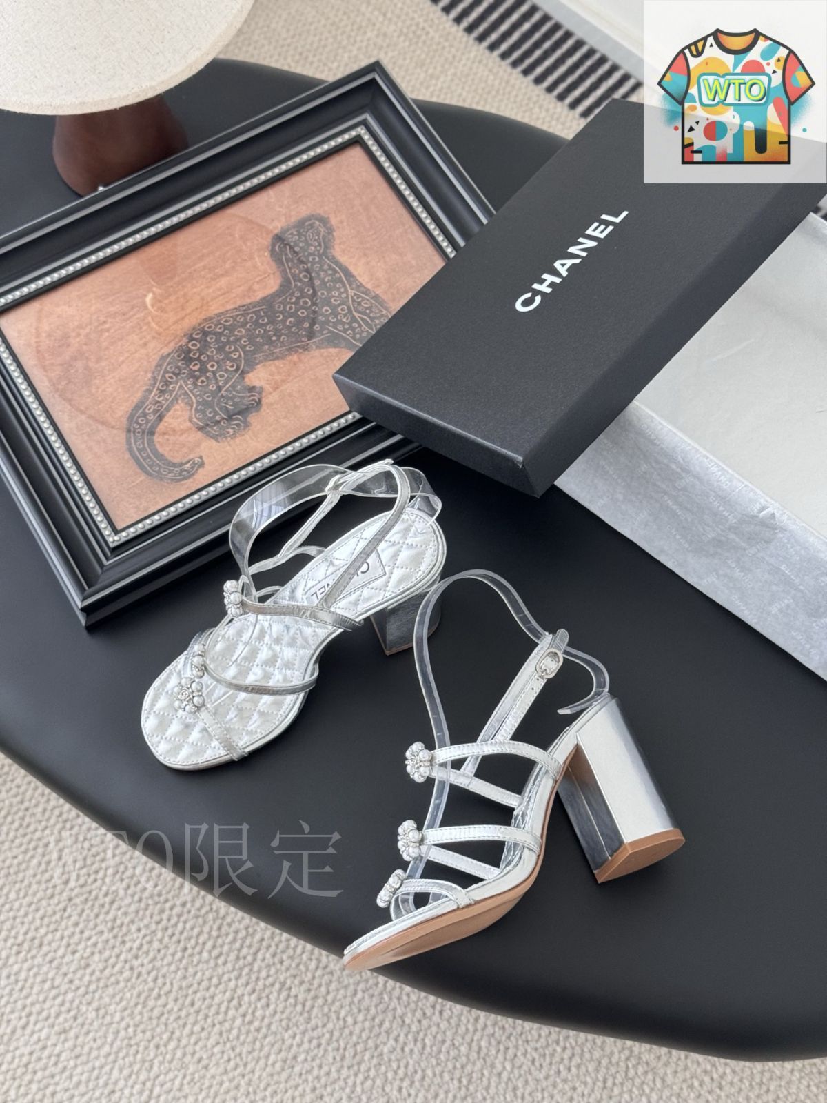 CHANEL サンダル 25P限定 25SS Chanel 25P 椿サンダル05-2 - メルカリ