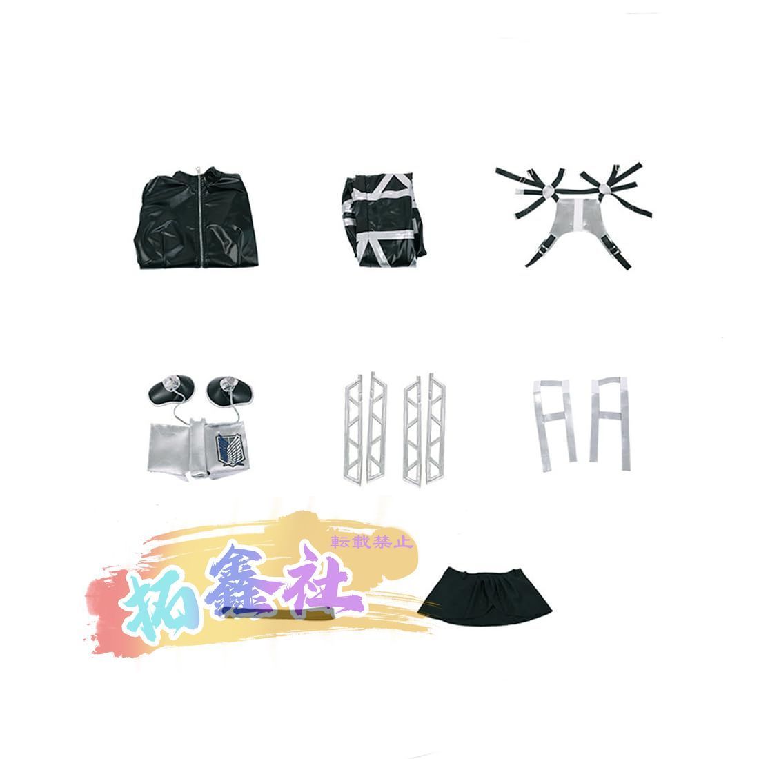 コスプレ衣装 cos服 進撃の巨人 Attack on Titan に適合 ミカサ アッカーマン エレン イェーガー 調査兵団 完結編 作戦服 全セッ WWW_SUPERTOOLSSHOP_NL