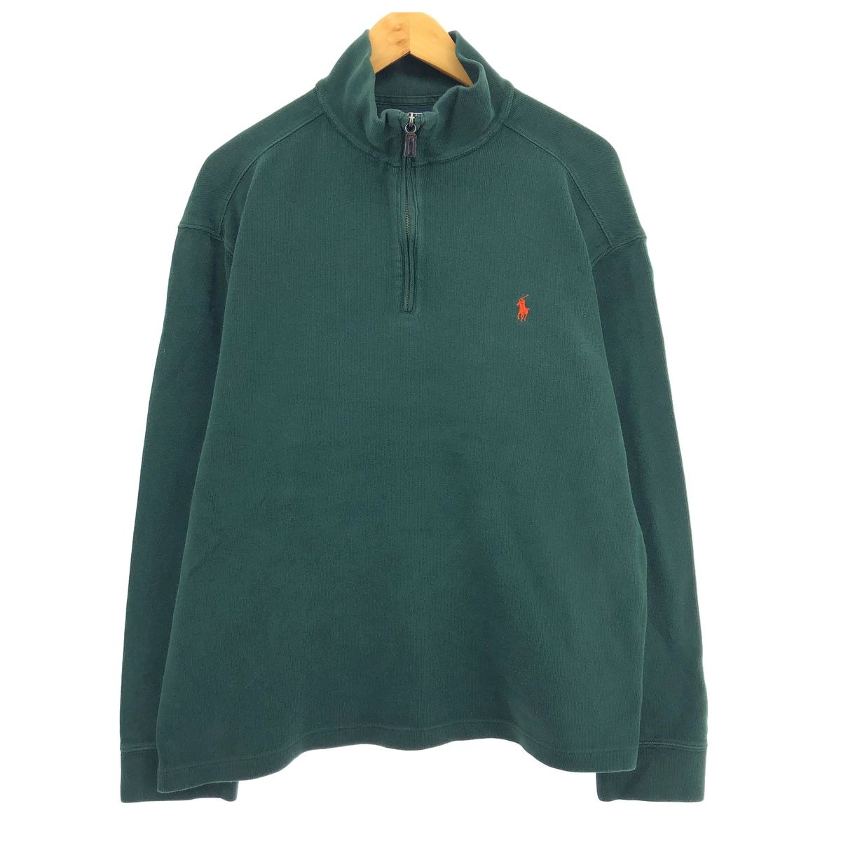 古着 ラルフローレン Ralph Lauren POLO by Ralph Lauren ハーフジップスウェットシャツ トレーナー メンズXL /eaa409534/eaa409534