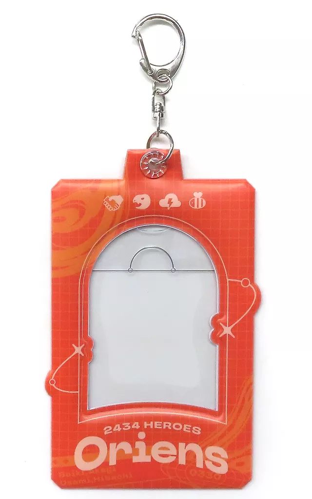 中古】キーホルダー Oriens チェキ風カードホルダー 「バーチャル