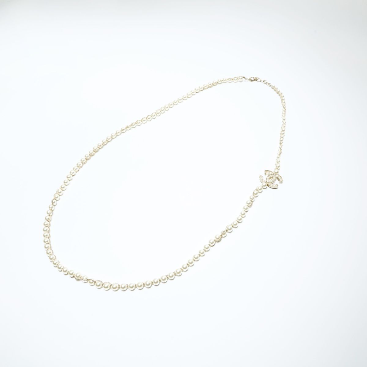 CHANEL シャネル ネックレス F19C 2019 パール ココマーク