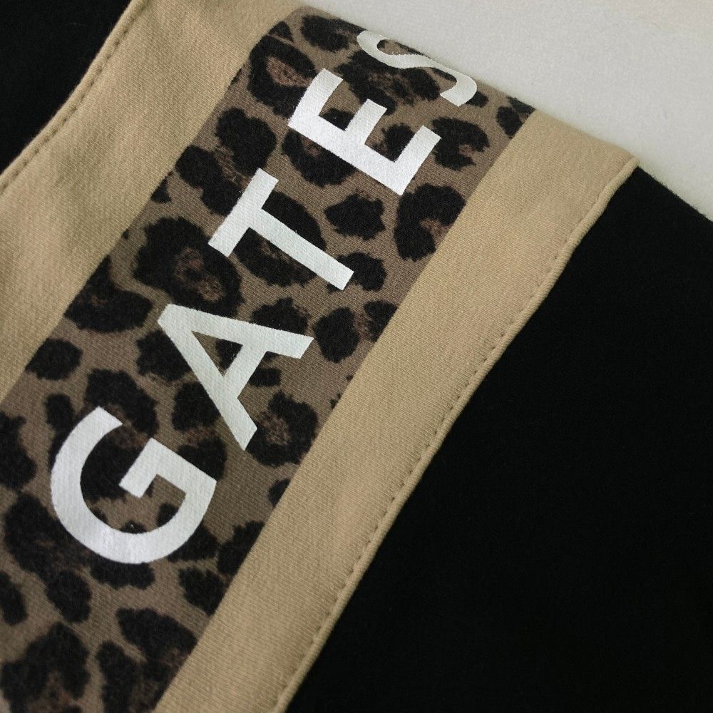 サイズ：1 PEARLY GATES パーリーゲイツ  スウェット トレーナー レオパード ヒョウ柄 ブラック系 [240101413708] ゴルフウェア レディース ストスト サイズ：1 PEARLY GATES パーリーゲイツ スウェット トレーナー