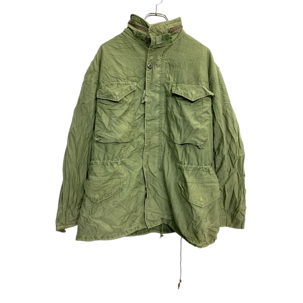 ミリタリージャケット Mサイズ オリーブグリーン USA製 古着卸 アメリカ仕入 t2411-4191