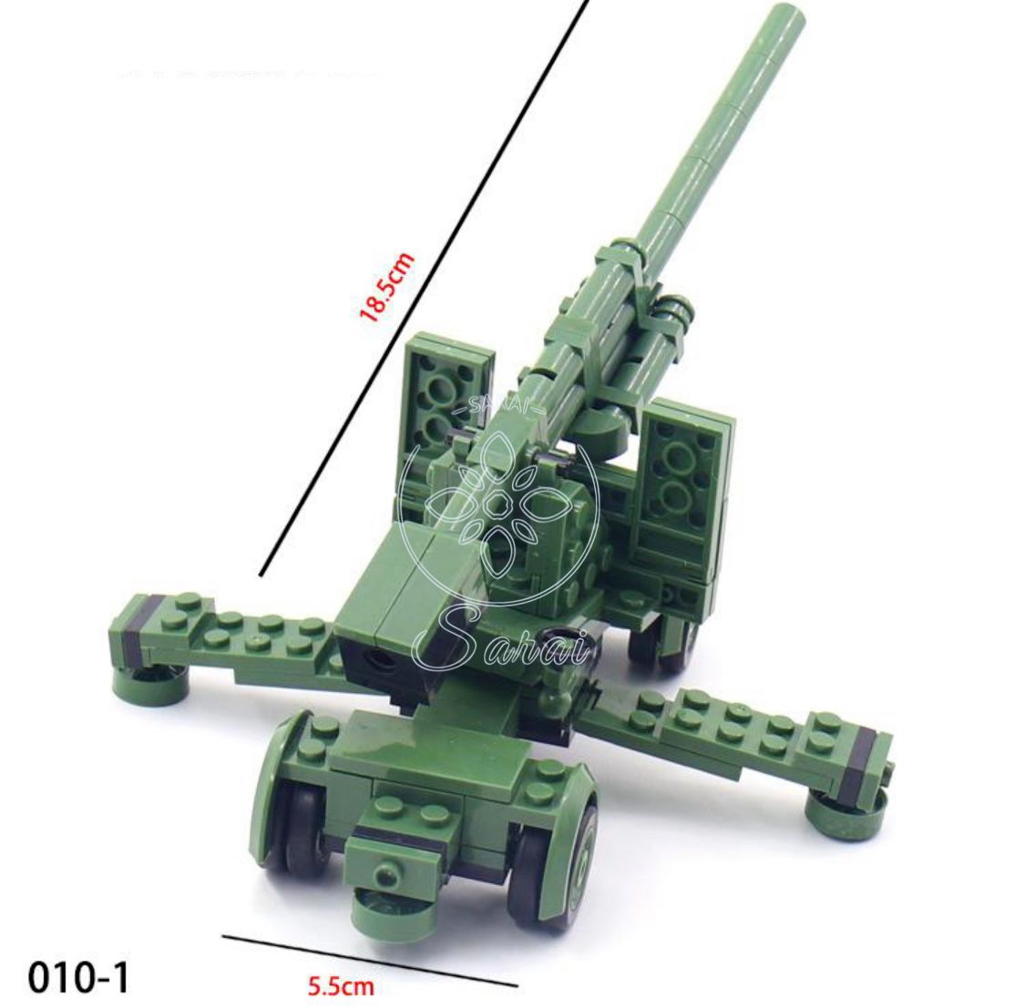レゴ互換 88対空砲 ドイツ軍 - メルカリ