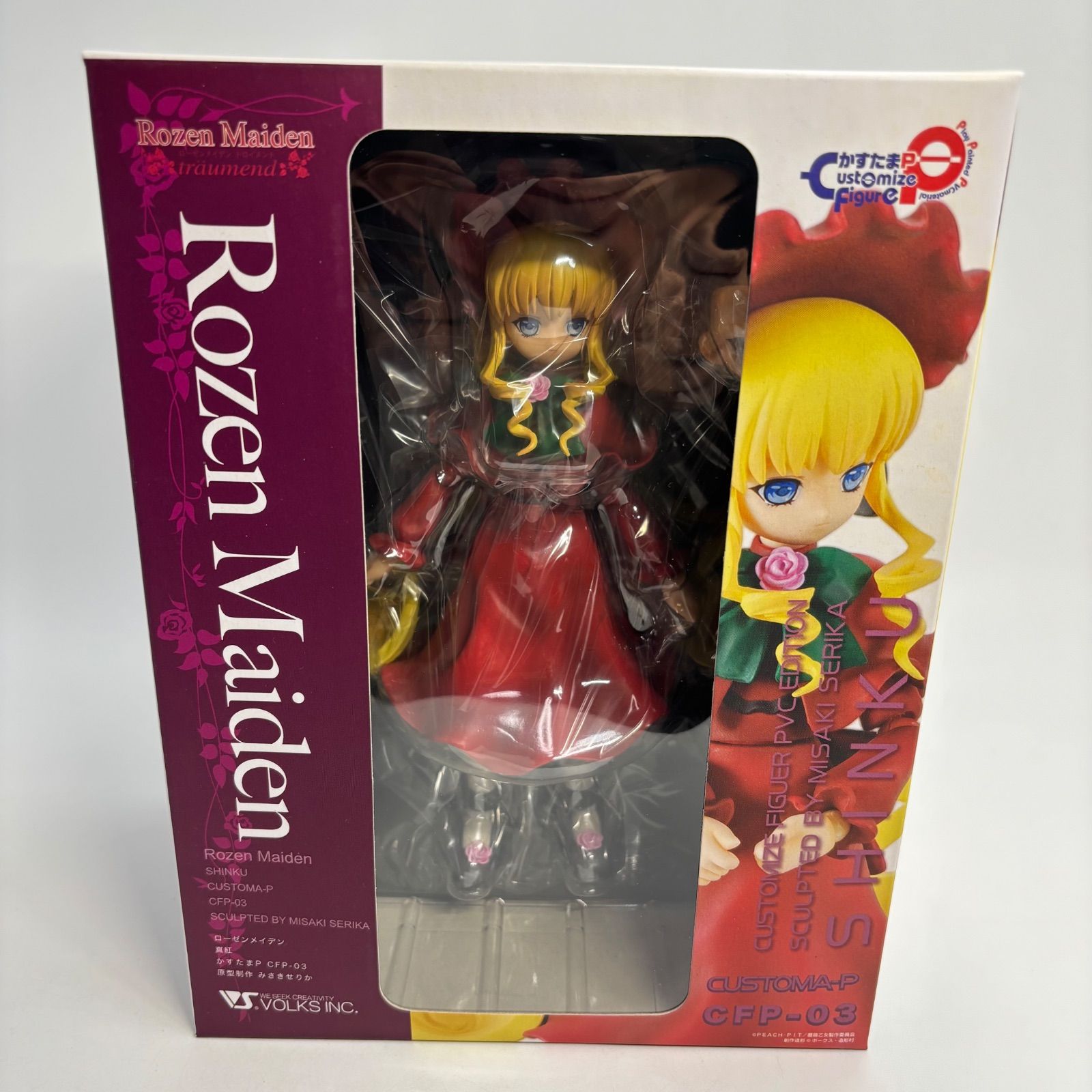 未開封】ローゼンメイデン 真紅 フィギュア かすたまP ボークス