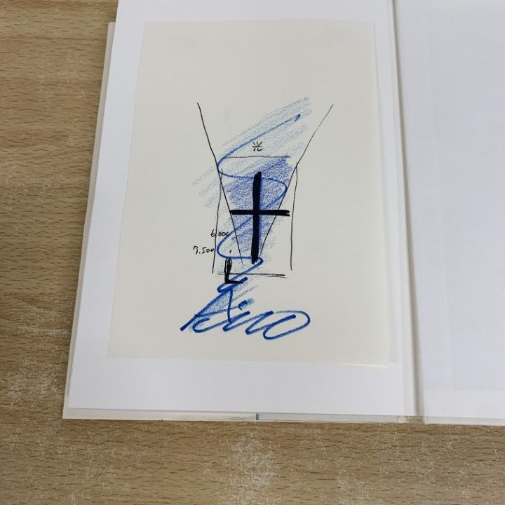 ○01)【同梱不可】【サイン本】安藤忠雄 建築を生きる/三宅理一