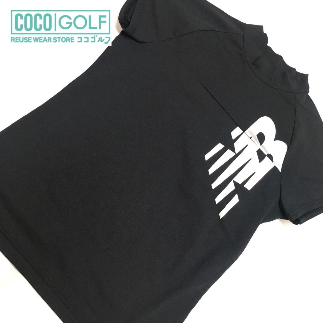 NB ニューバランスゴルフ レディース 半袖モックネックシャツ 黒 サイズ1/M☆USED - 中古ゴルフウェア販売『ココゴルフ』 - メルカリ
