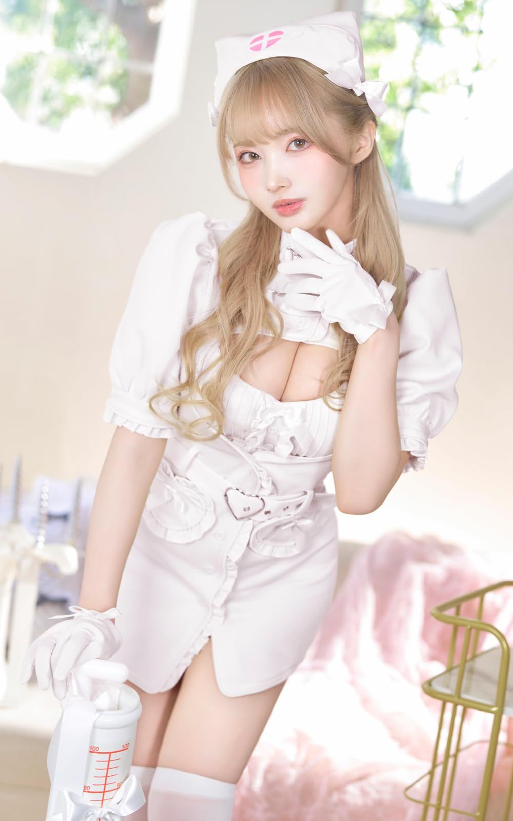 人気商品】[Malymoon] コスプレ ナース 看護師 ハート