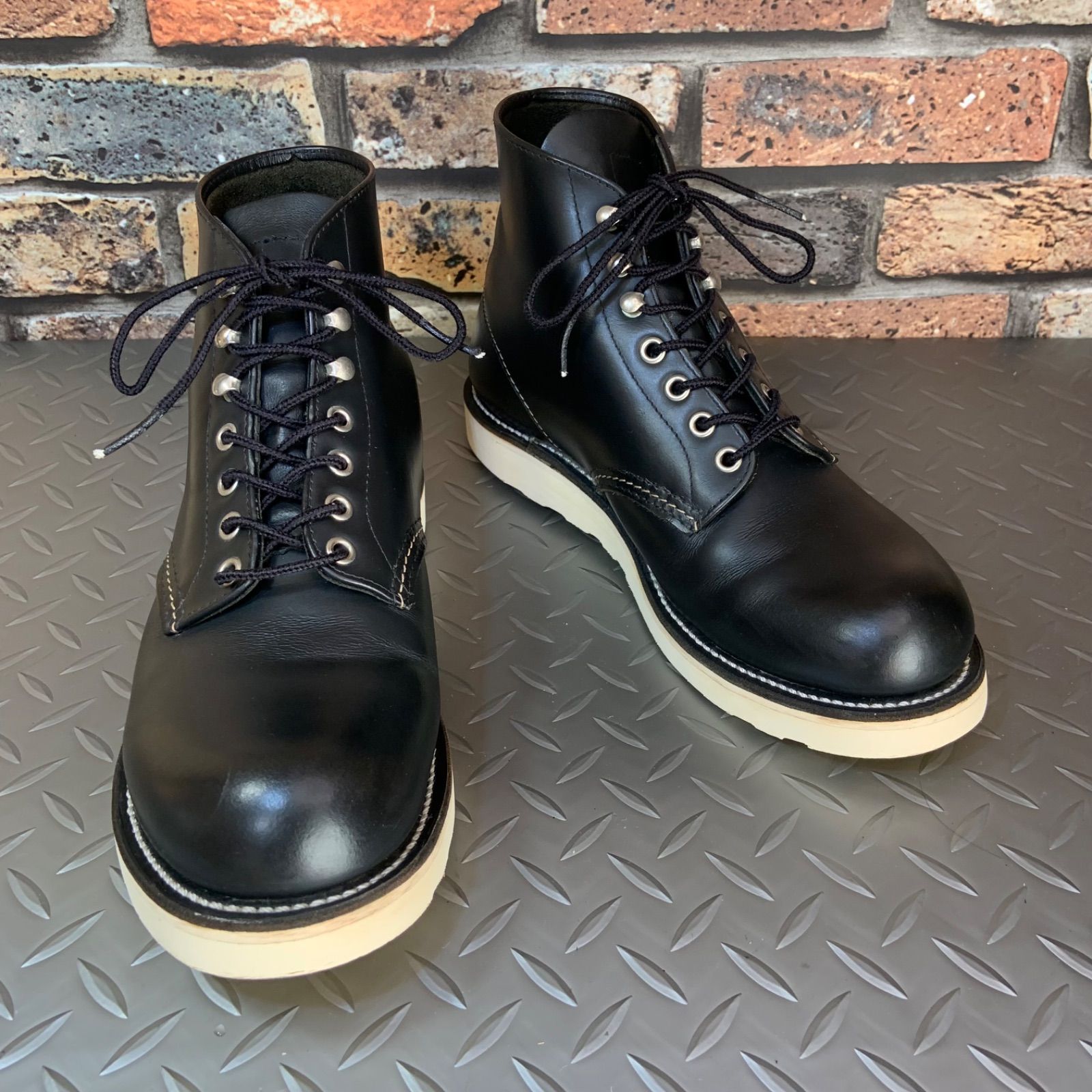 REDWING 8165 ワークブーツ 2008年製 US8.5D JP26.5㎝ レッドウイング アメリカ製 25J8-8165