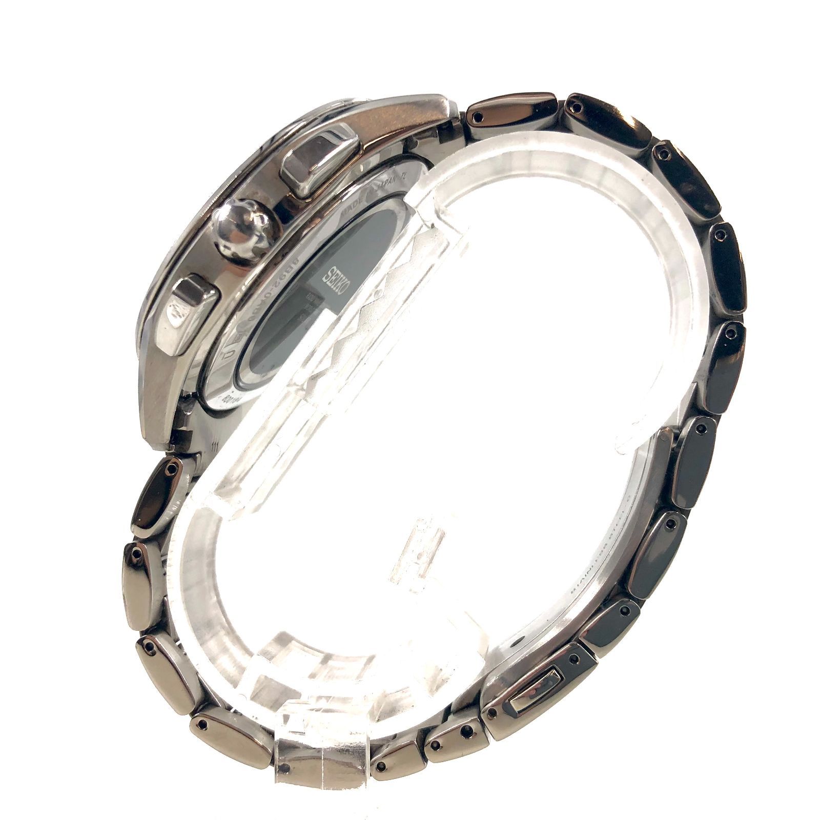 SEIKO セイコー BRIGHTZ ブライツ 8B92-0AB0 クロノグラフ デイト 
